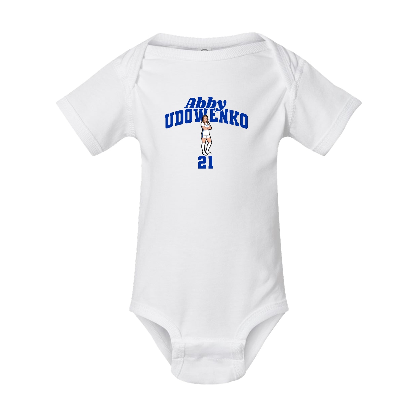 Baby Onesie — Signature Arch in White