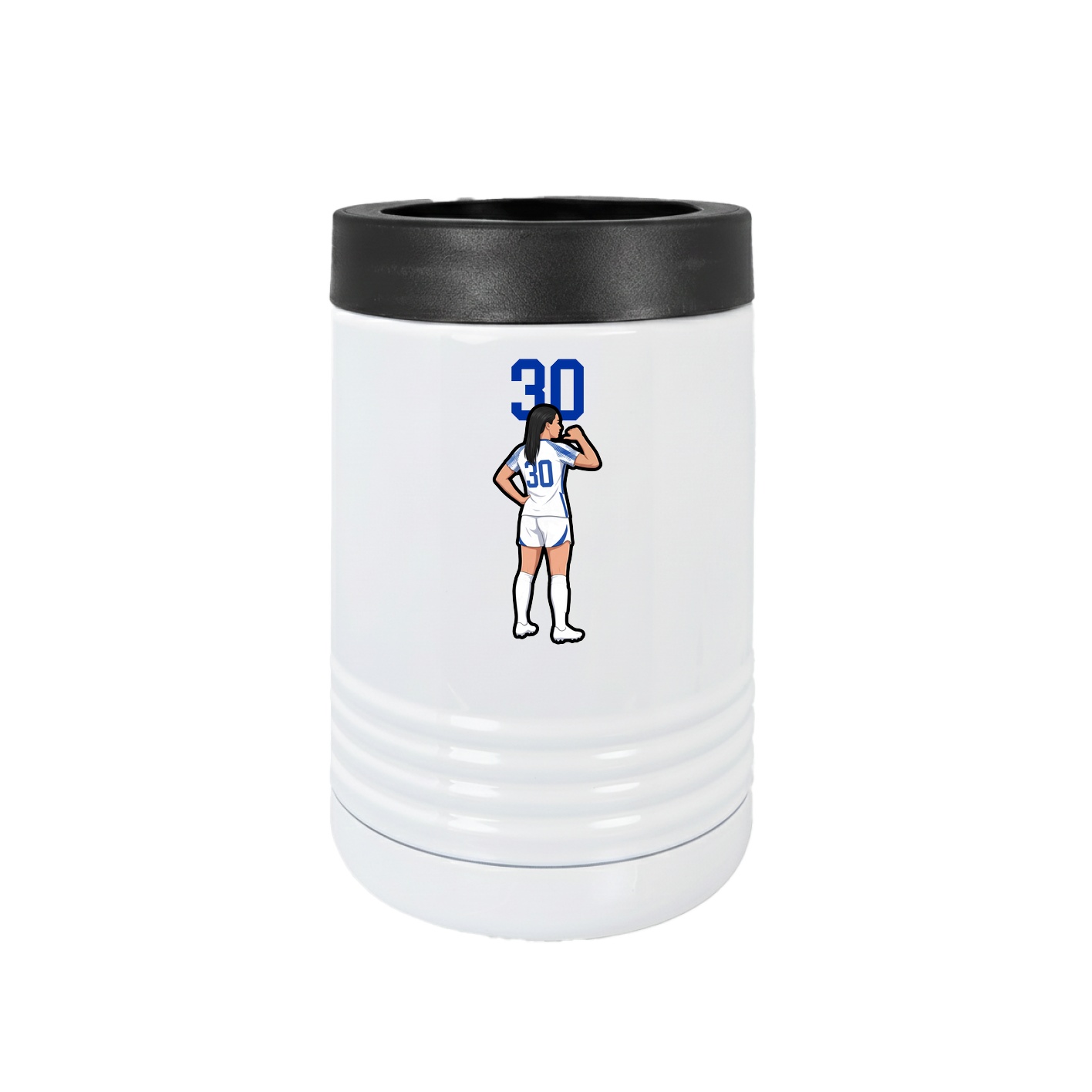 Beverage Holder — Number Top in White