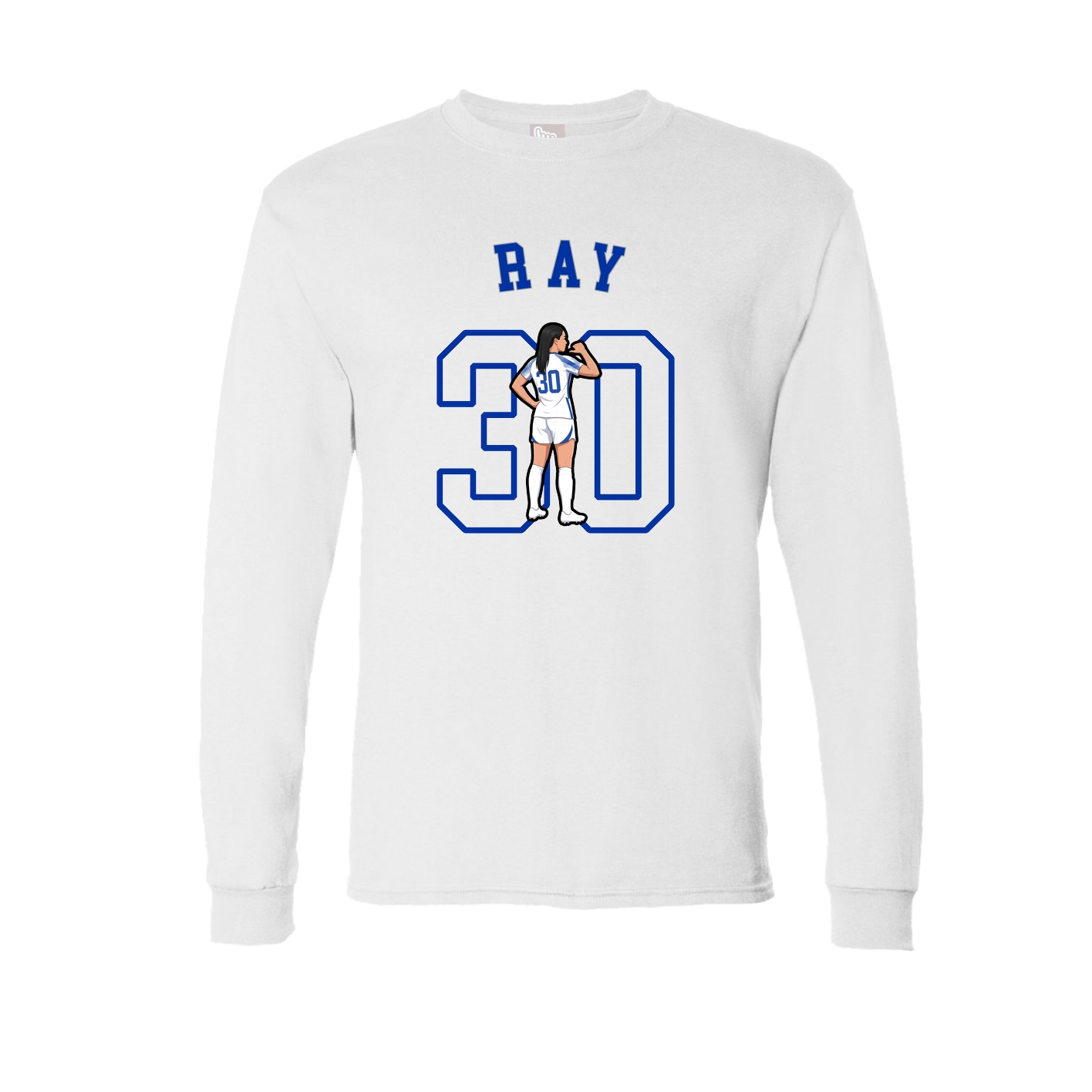 Long Sleeve Tee — Shirsey Arch in White