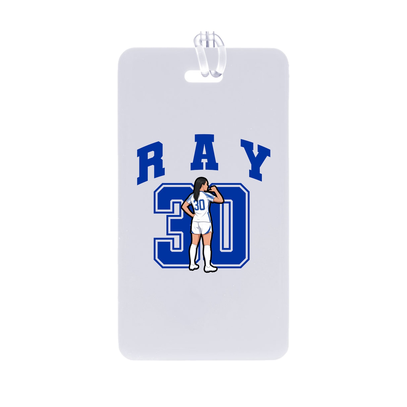 Bag Tag — Number in Classic