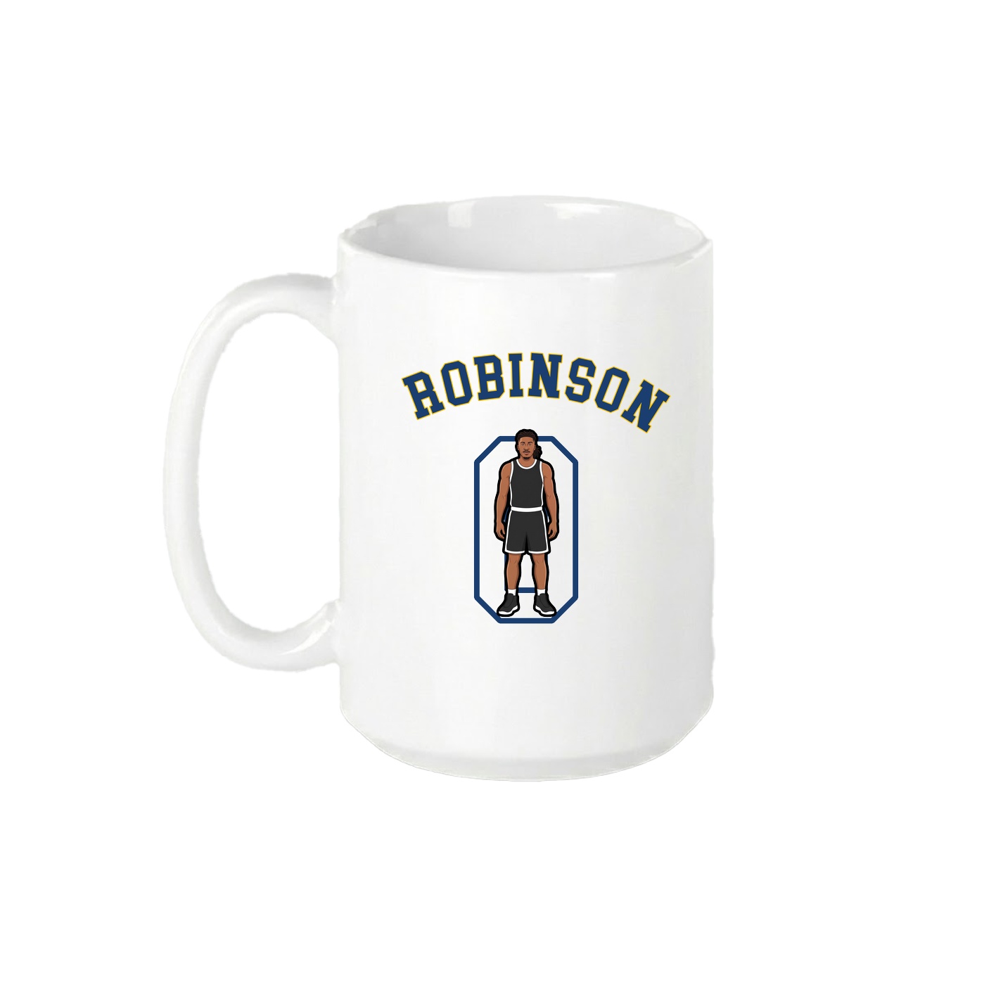 15oz Coffee Mug — Shirsey Arch in White