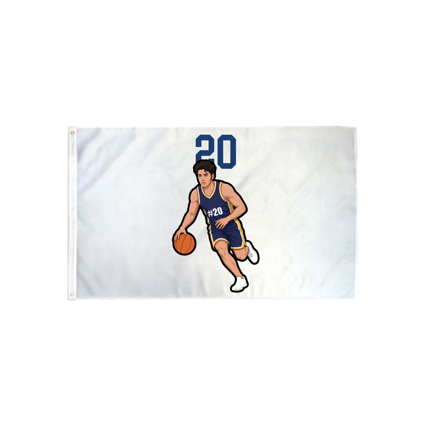 3x5 Flag — Number Top in Classic