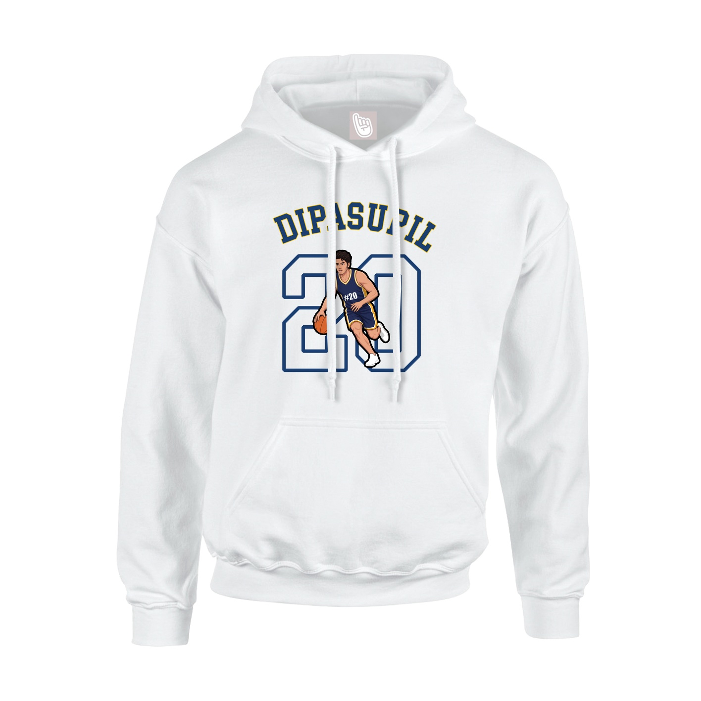 Youth Hoodie — Shirsey Arch in White