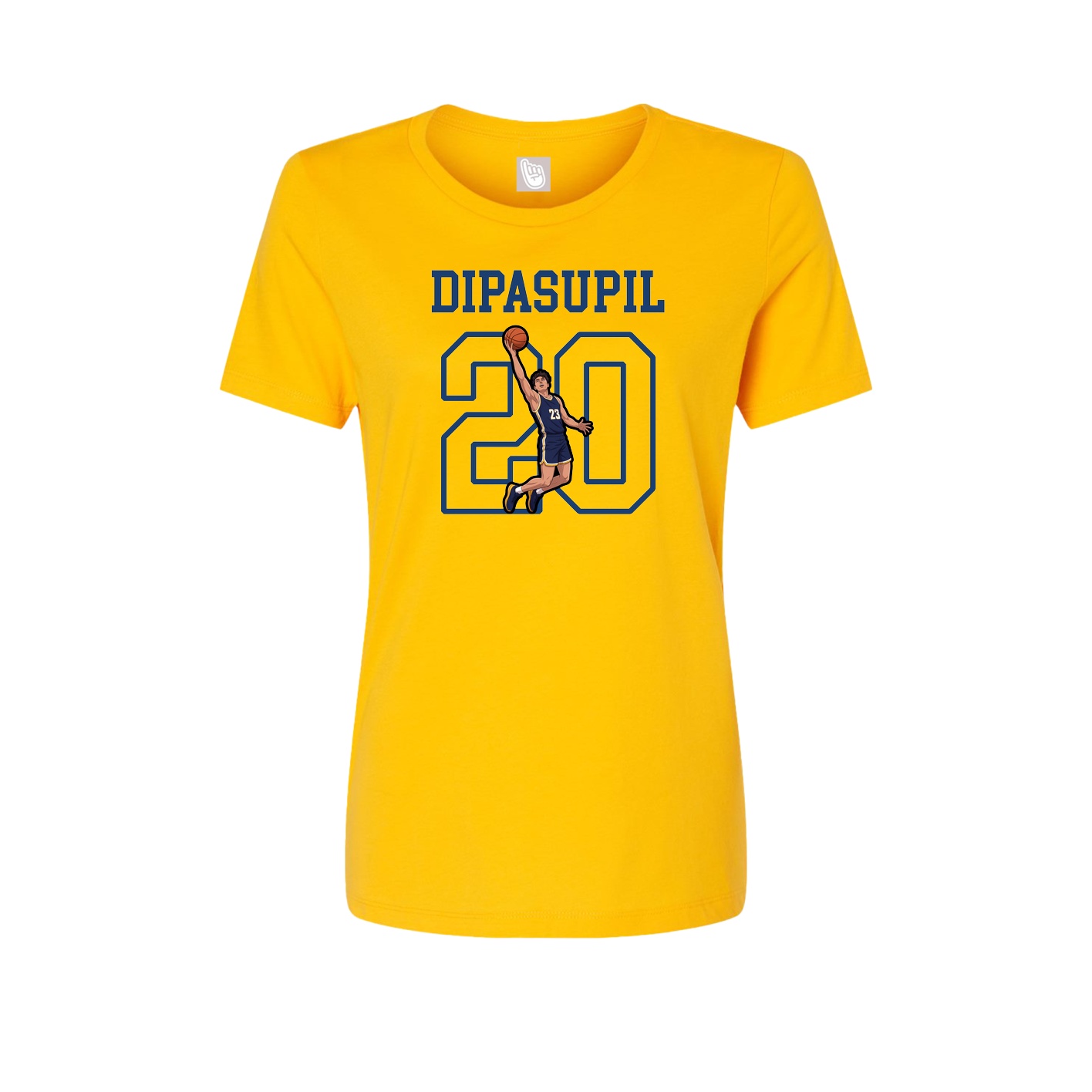 Fitted Women's Tee — Shirsey in Gold