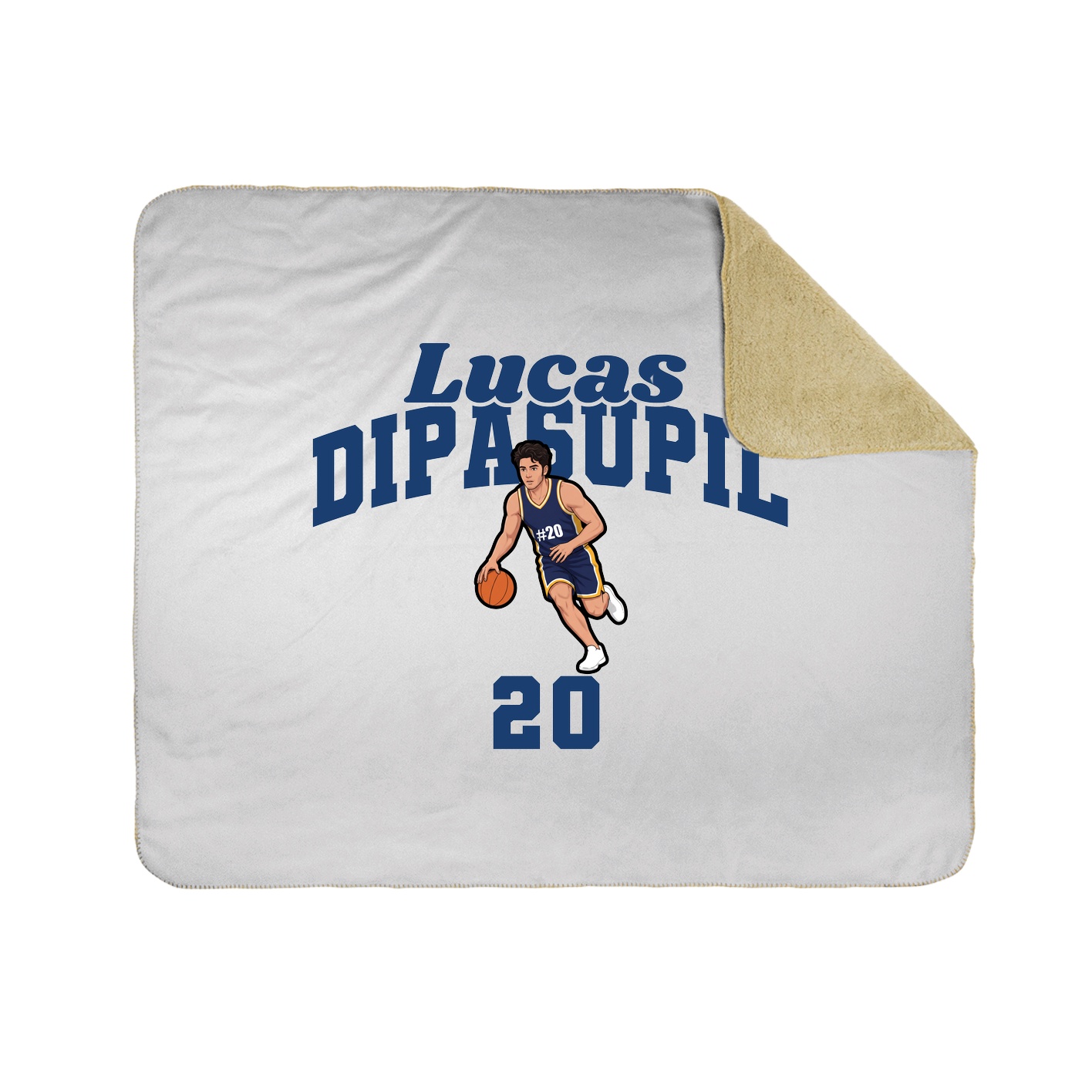 Throw Blanket — Signature Arch in White