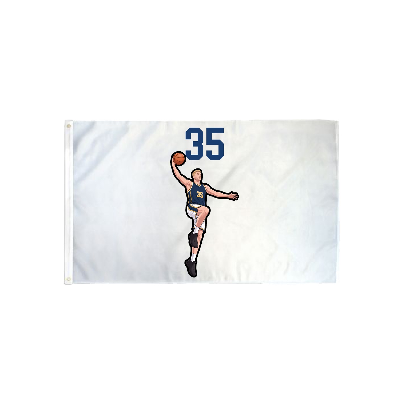 3x5 Flag — Number Top in Classic