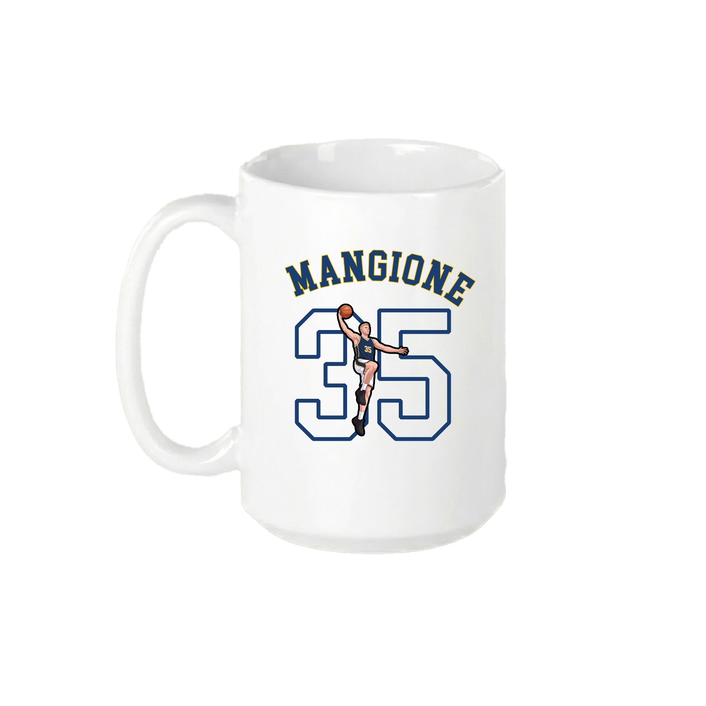 15oz Coffee Mug — Shirsey Arch in White