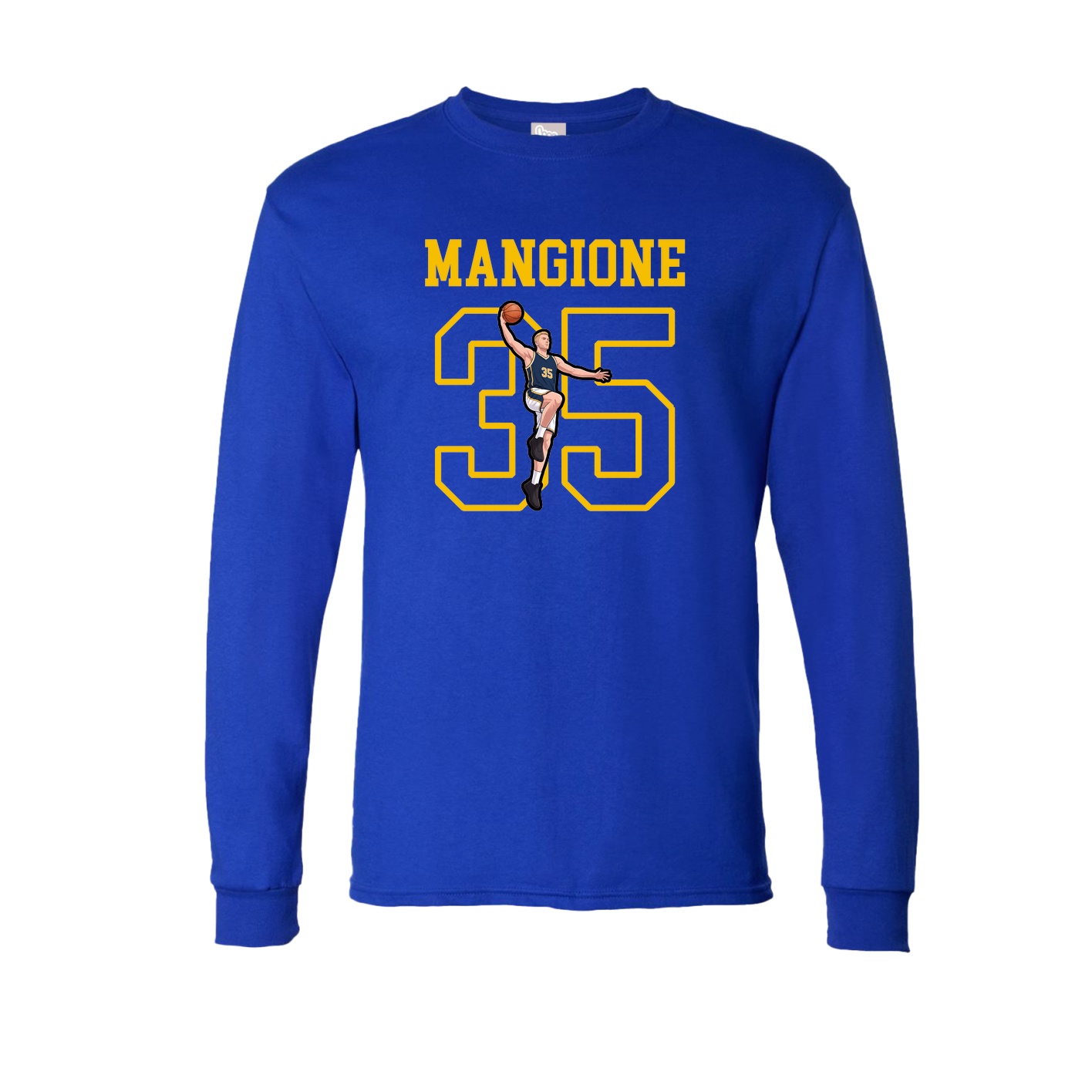 Long Sleeve Tee — Shirsey in Royal