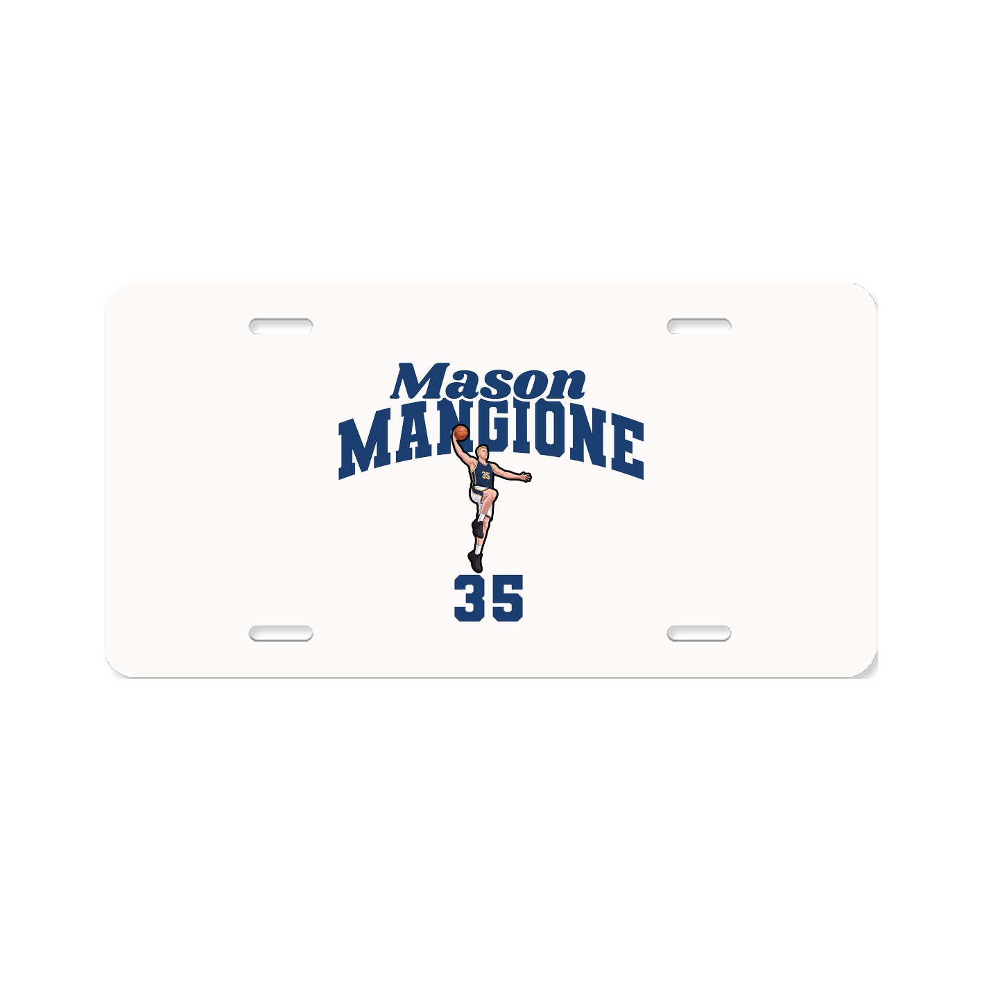 License Plate — Signature Arch in Classic