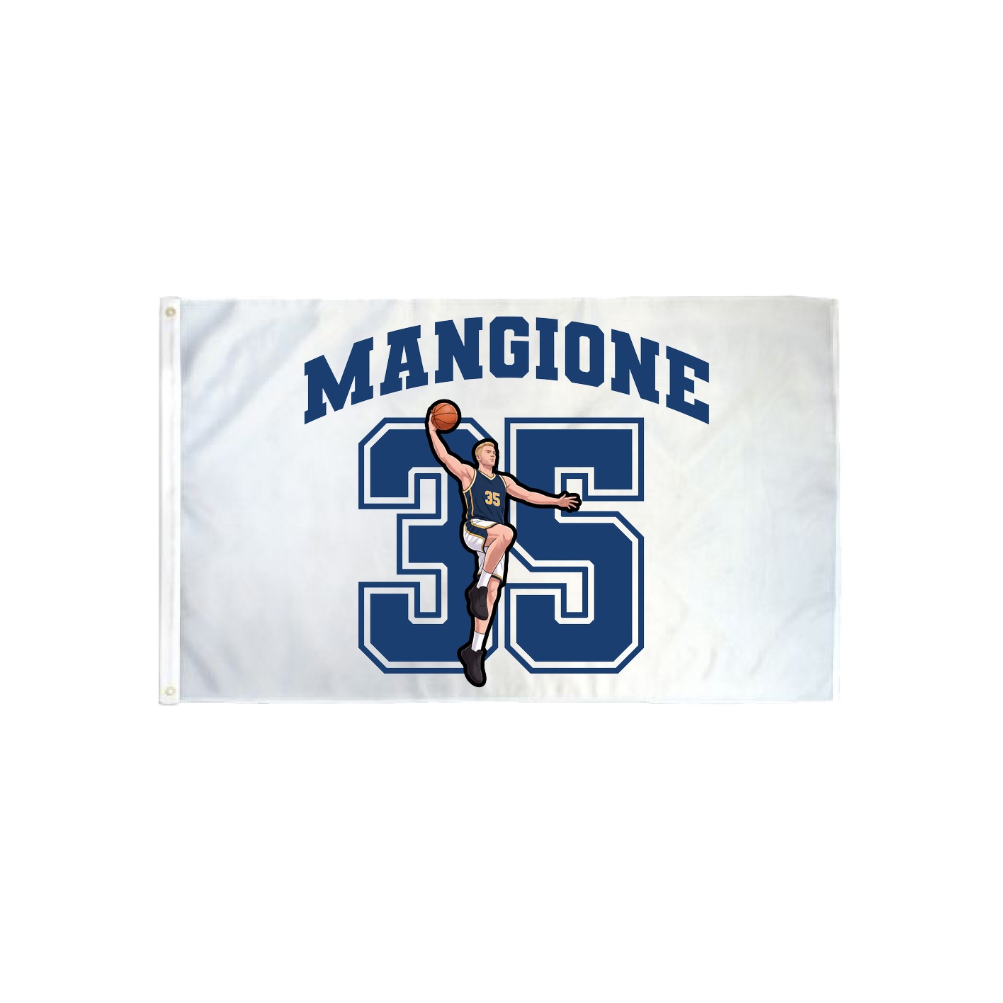 3x5 Flag — Number in Classic