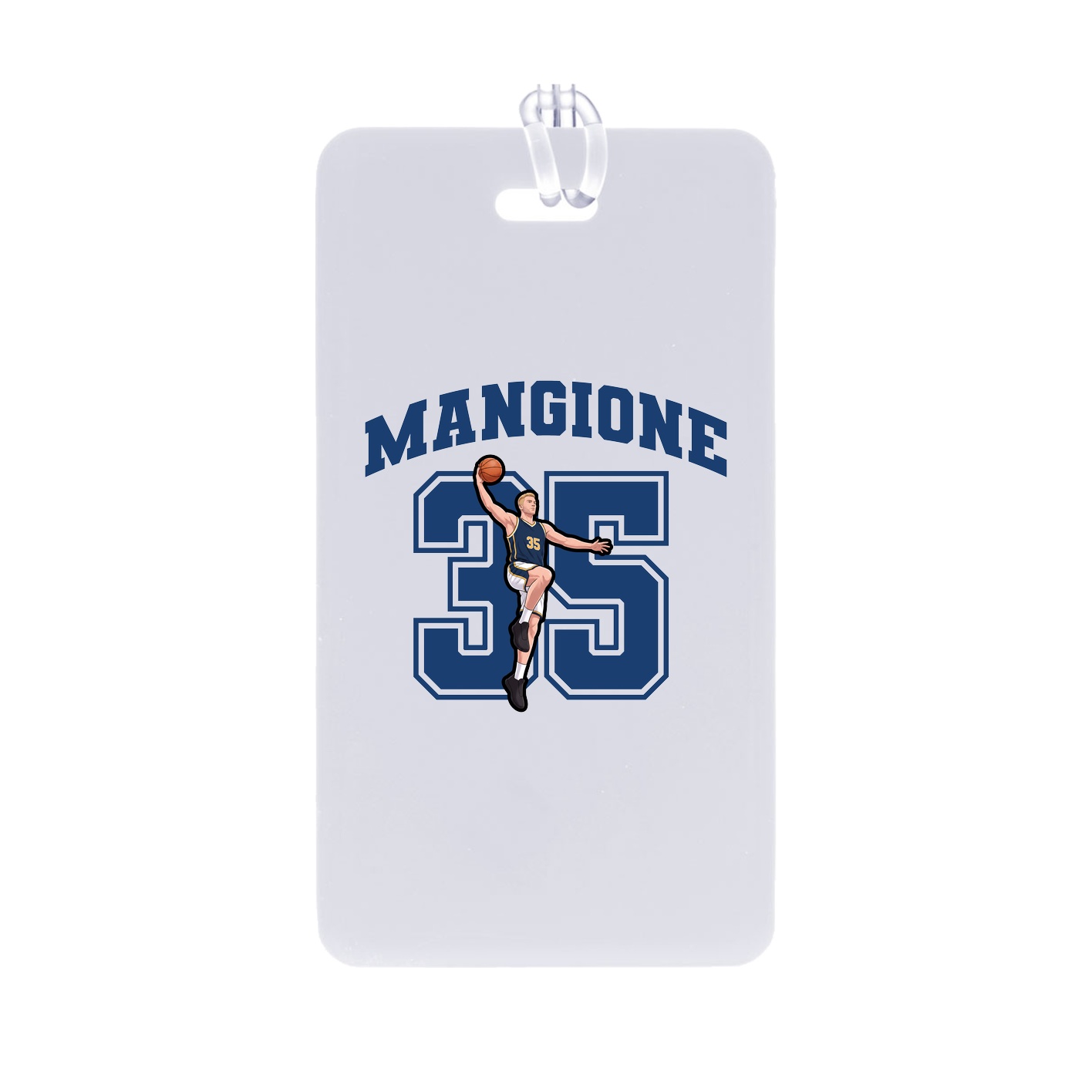 Bag Tag — Number in Classic