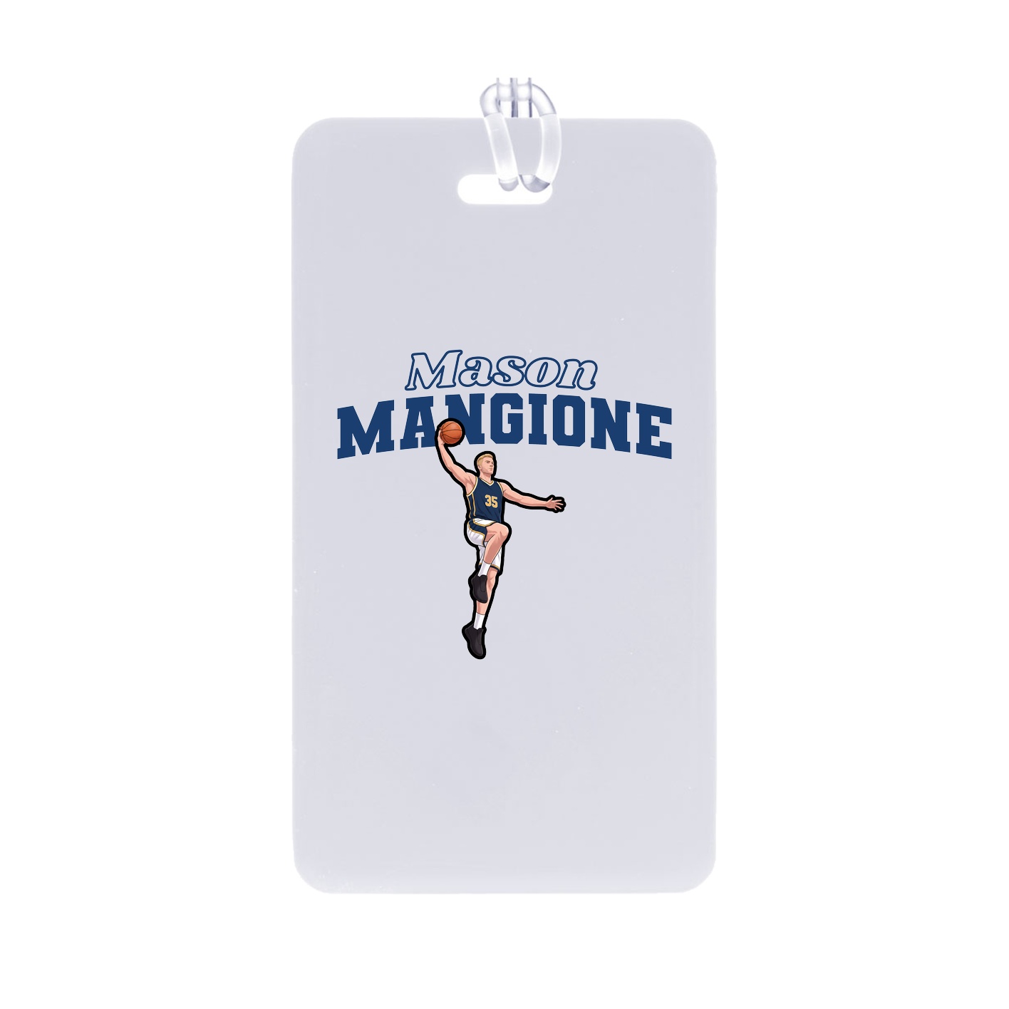 Bag Tag — Name Arch in Classic