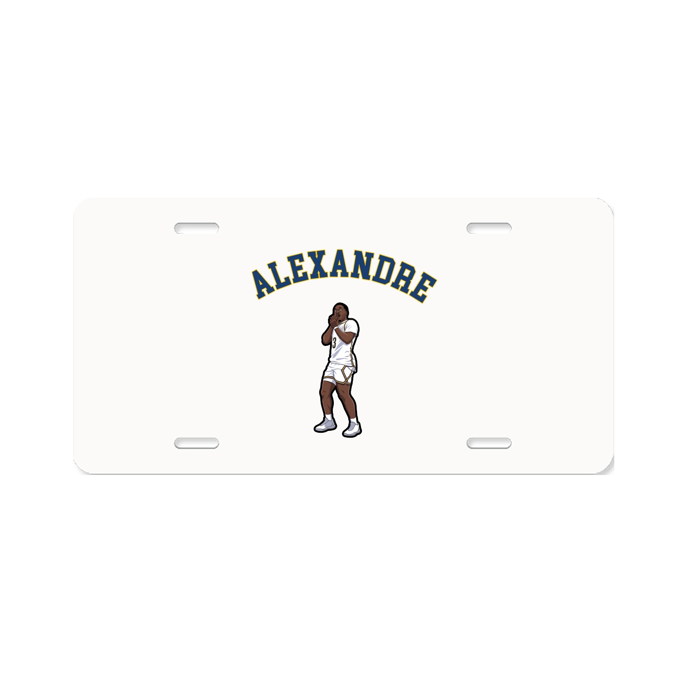 License Plate — Shirsey Arch in Classic