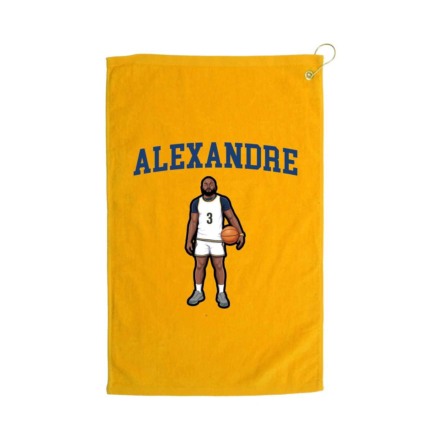 Golf Towel — Shirsey in Gold