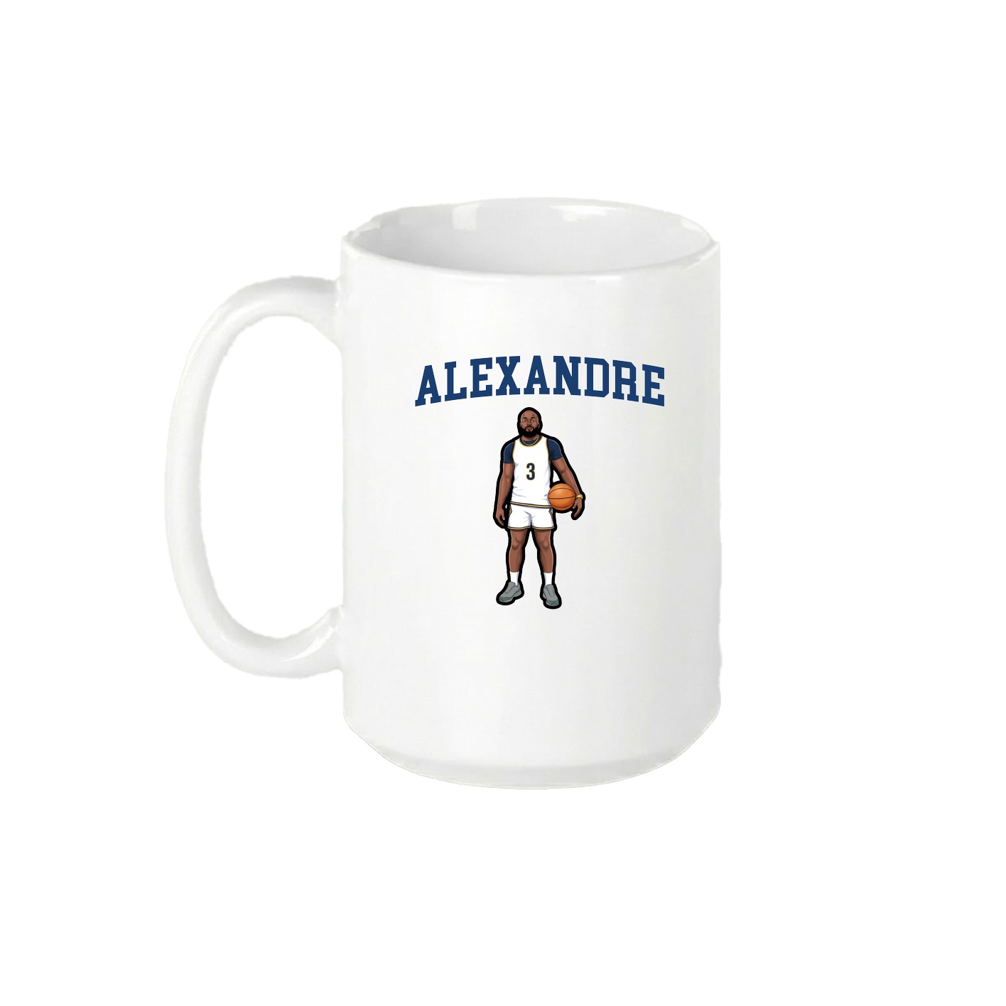 15oz Coffee Mug — Shirsey in White