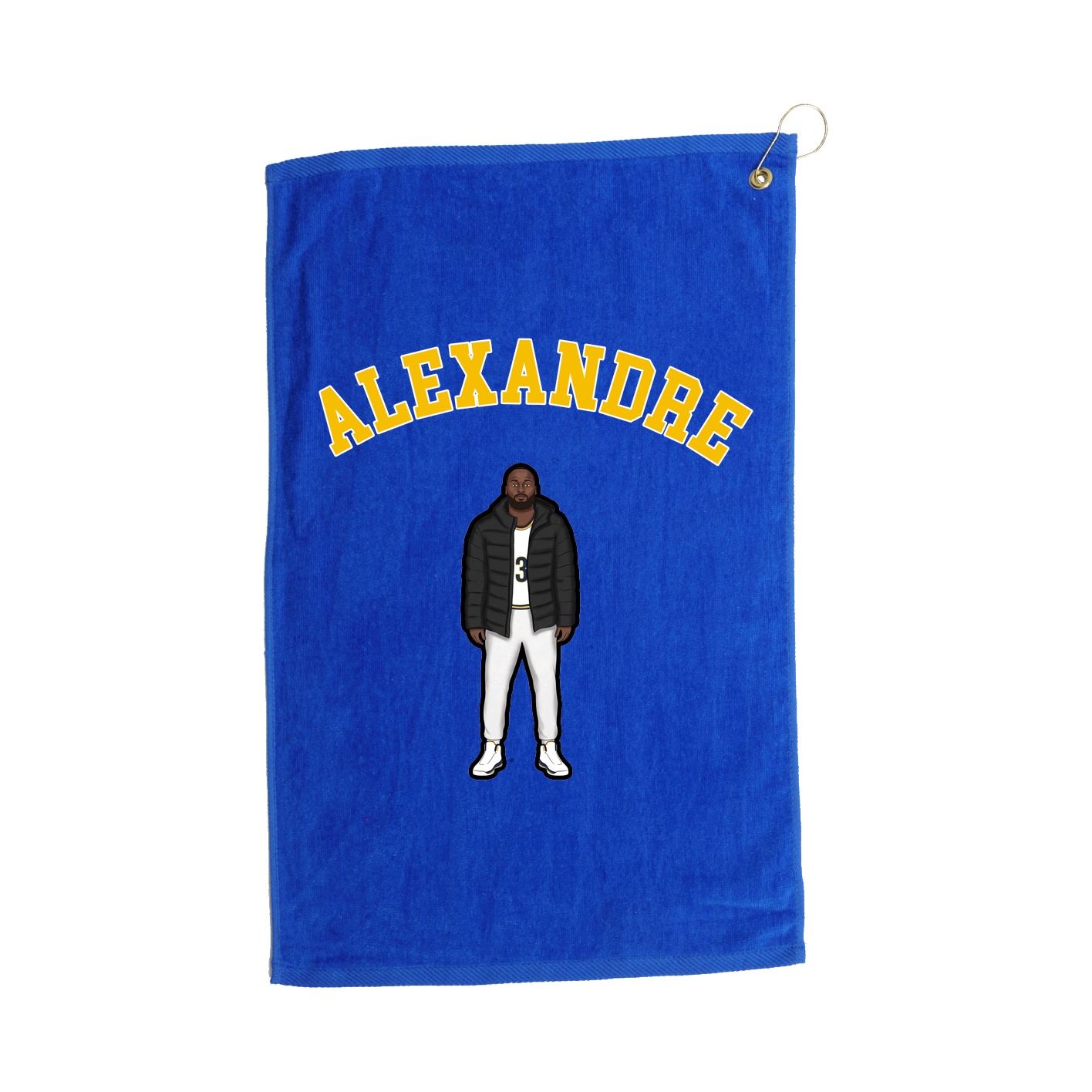 Golf Towel — Shirsey Arch in Royal