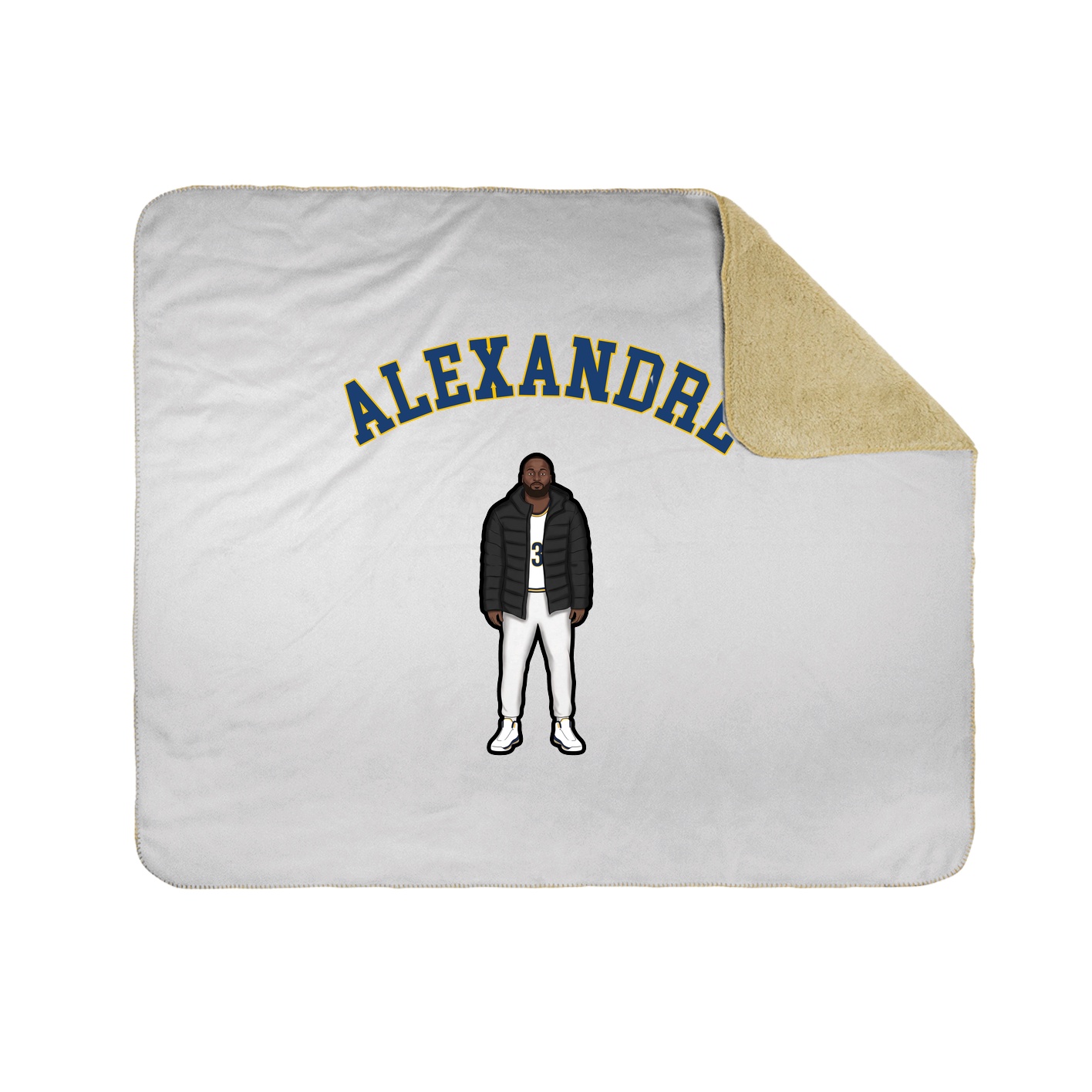 Throw Blanket — Shirsey Arch in White