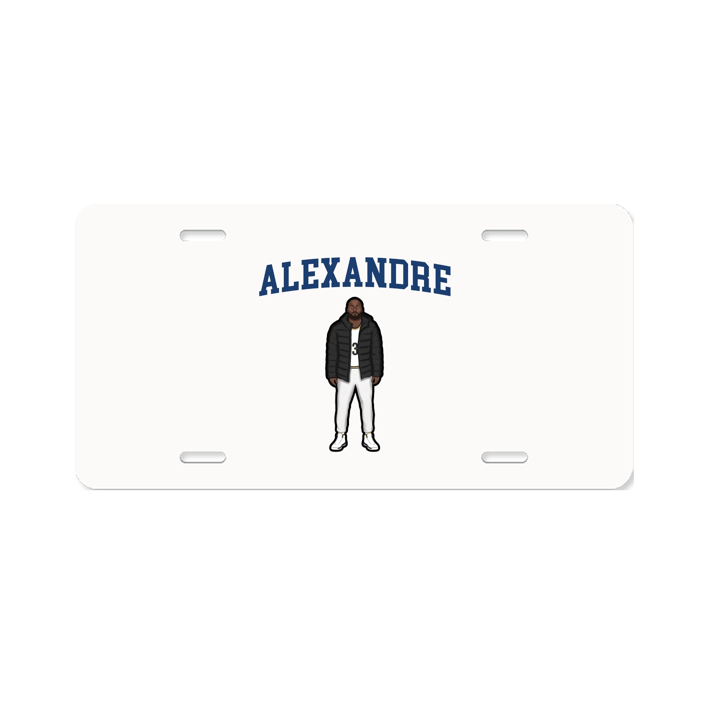 License Plate — Shirsey in Classic