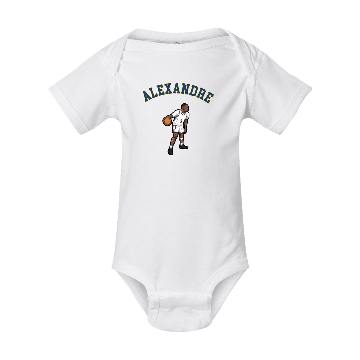 Baby Onesie — Shirsey Arch in White