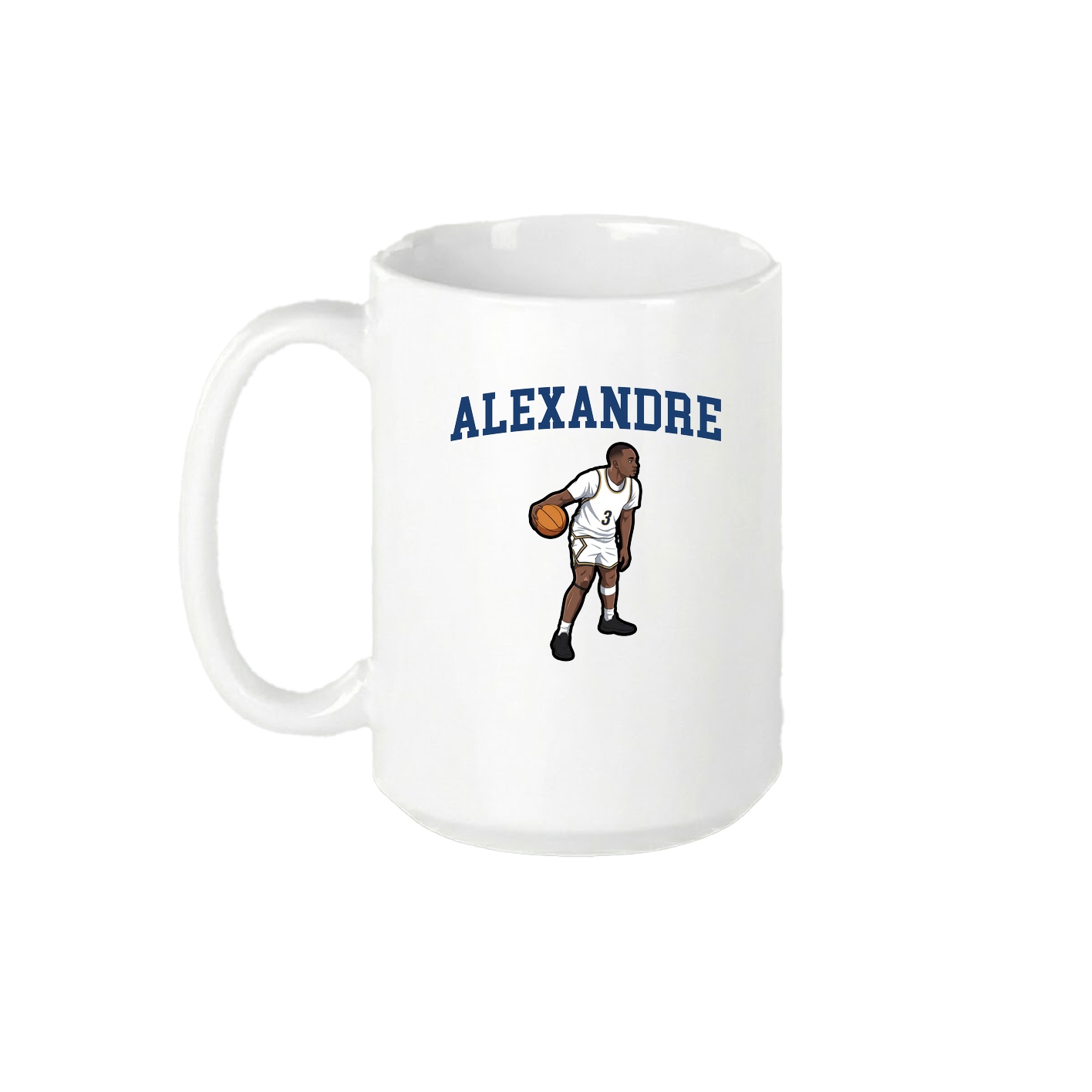 15oz Coffee Mug — Shirsey in White