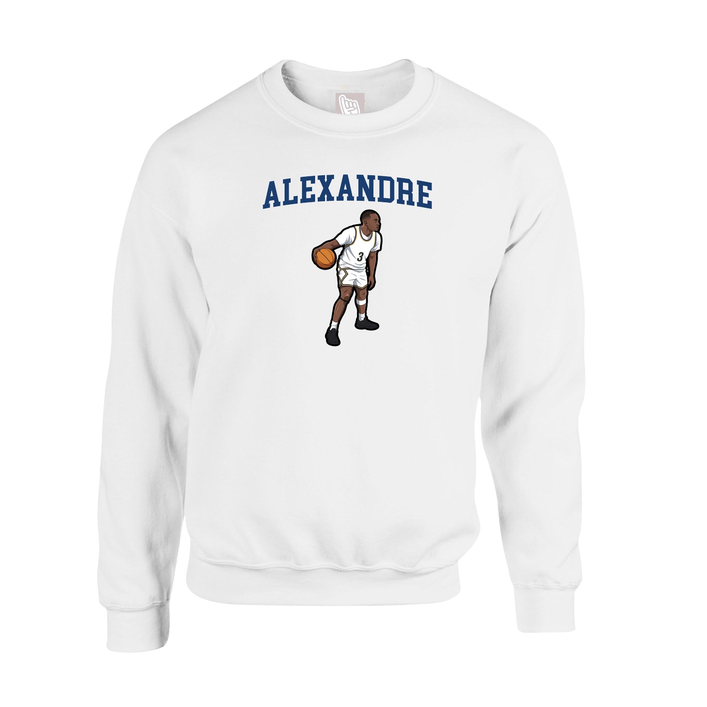 Fleece Crew — Shirsey in White