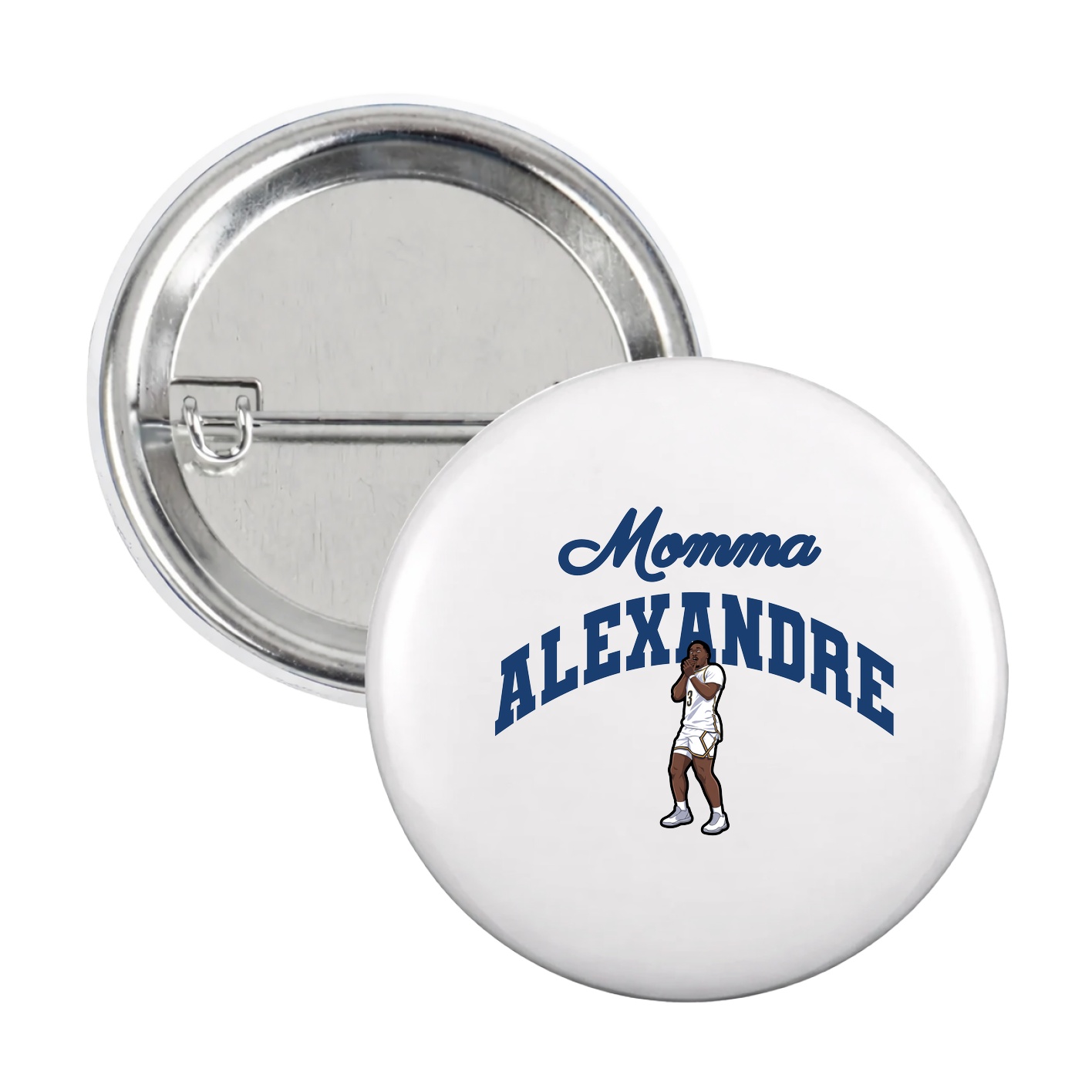 Game Day Button — Mothers Day Arch in White