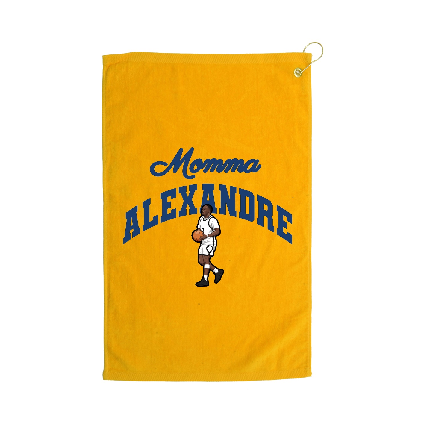 Golf Towel — Mothers Day Arch in Gold