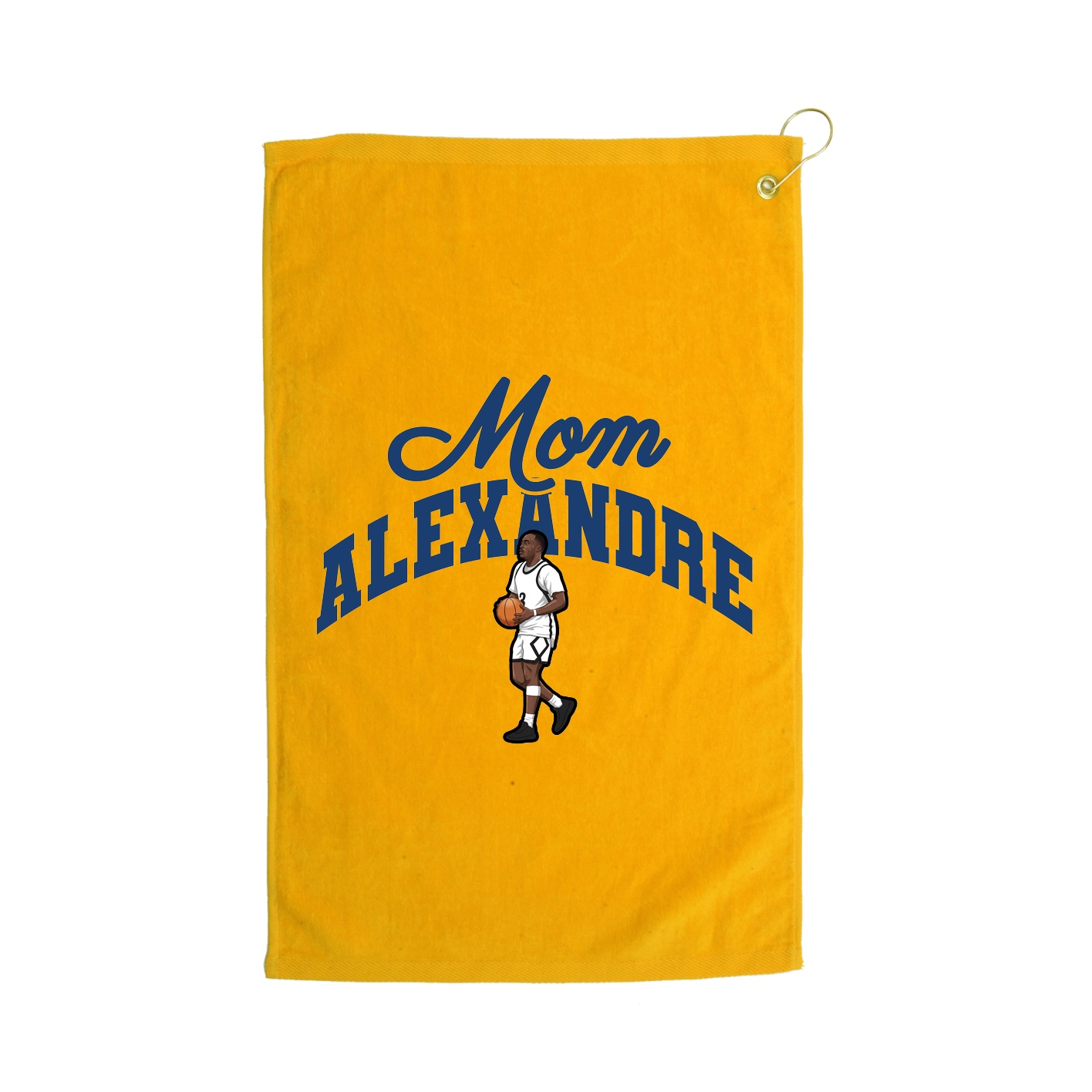 Golf Towel — Mothers Day Arch in Gold