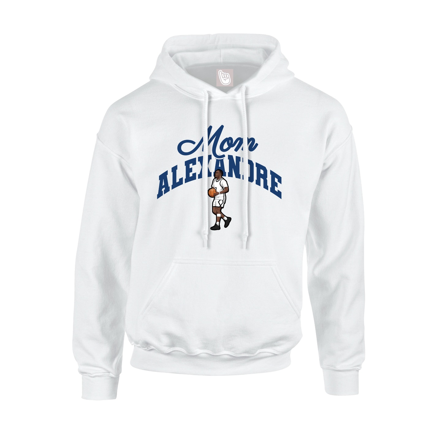 Hoodie — Mothers Day Arch in White