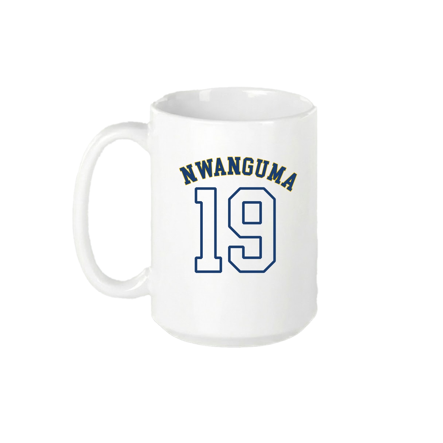 15oz Coffee Mug — Shirsey Arch in White