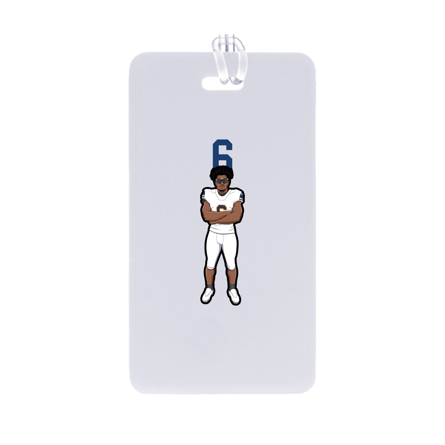 Bag Tag — Number Top in Classic