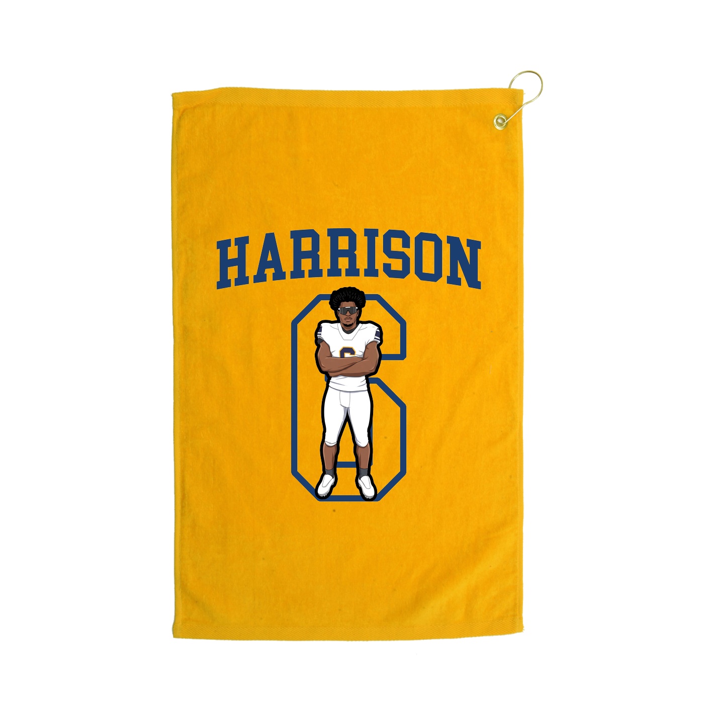 Golf Towel — Shirsey in Gold