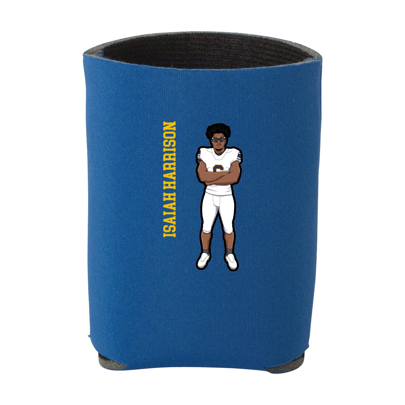 Can Holder — Name Vertical in Royal