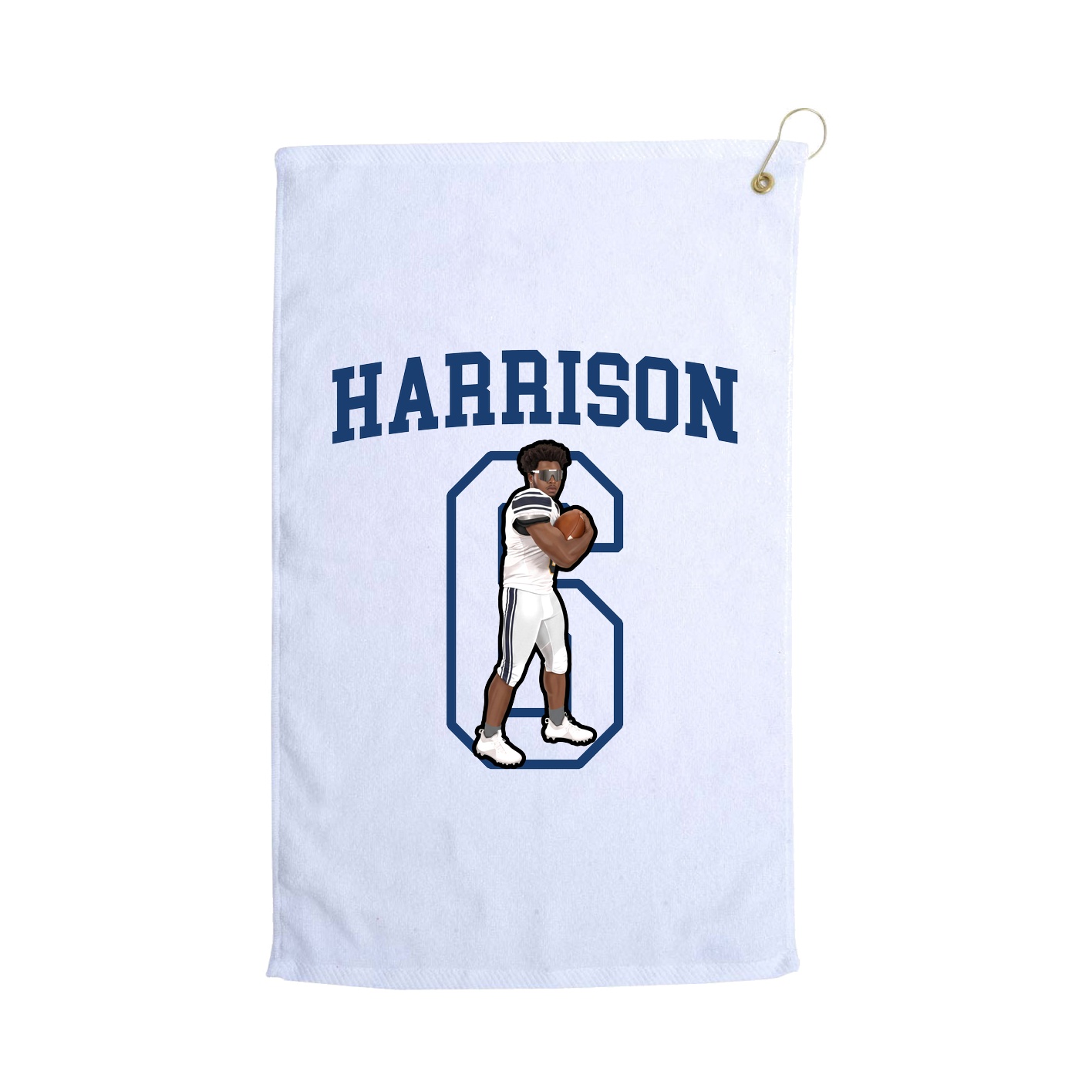 Golf Towel — Shirsey in White