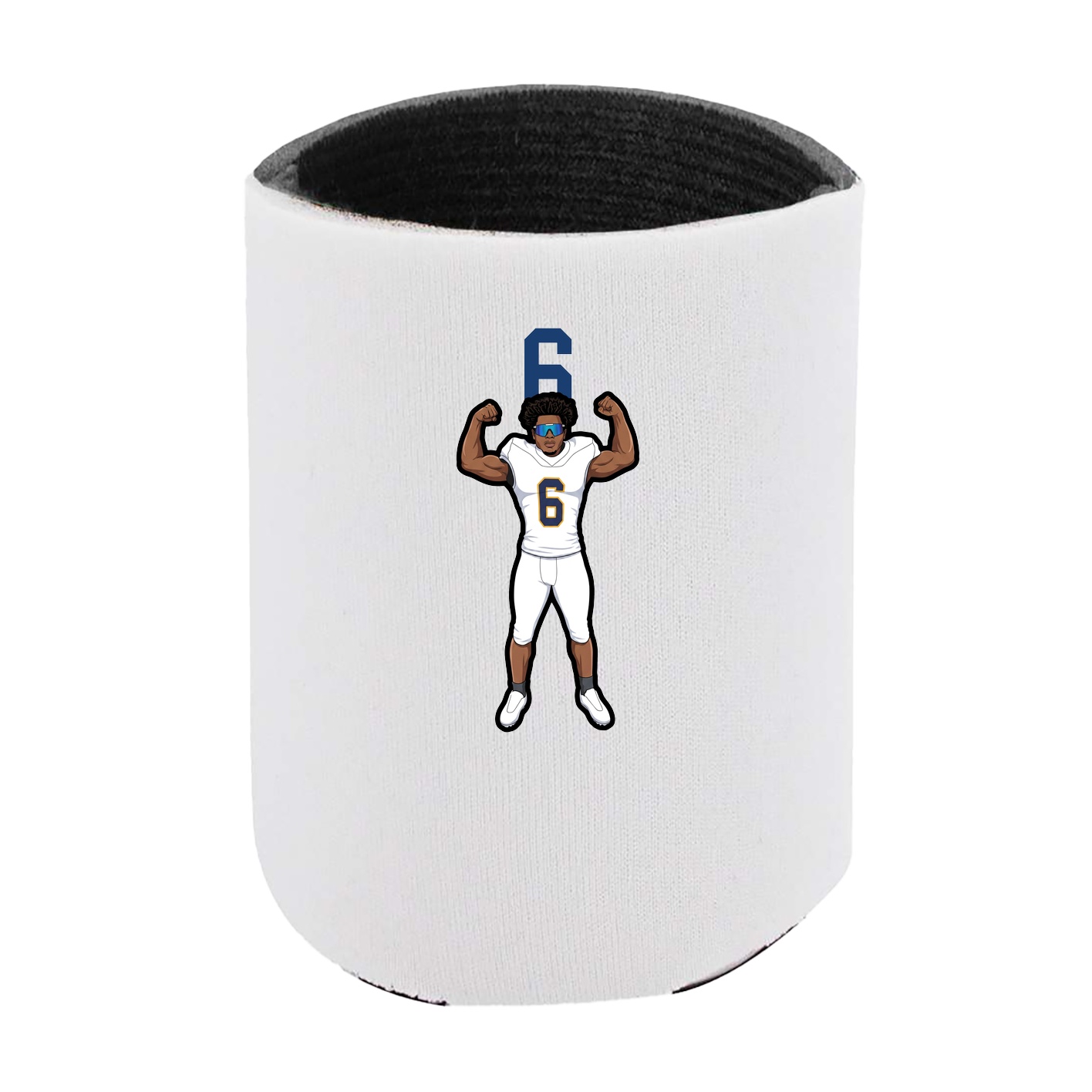 Can Holder — Number Top in White