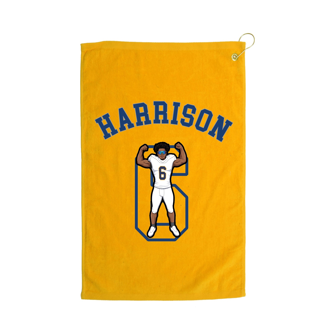 Golf Towel — Shirsey Arch in Gold