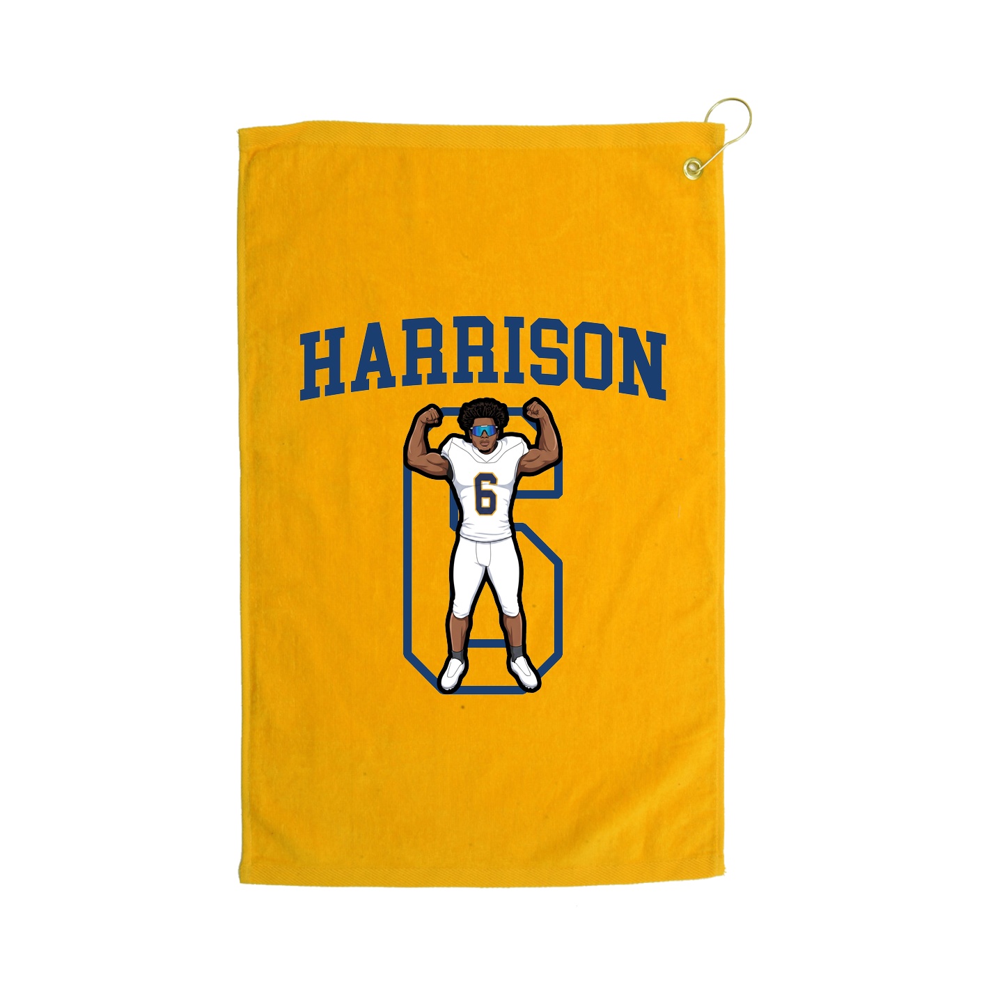 Golf Towel — Shirsey in Gold