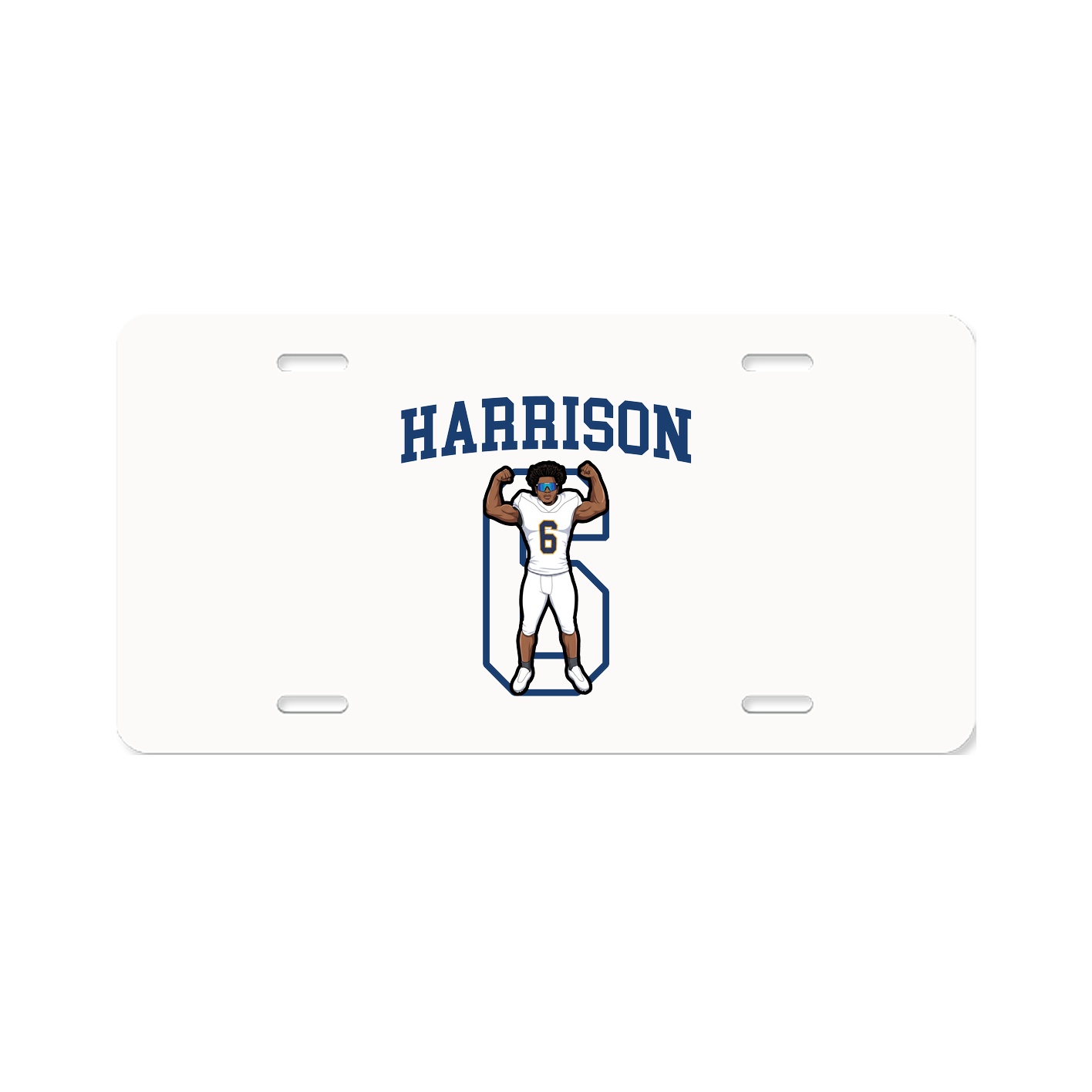 Aluminum License Plate