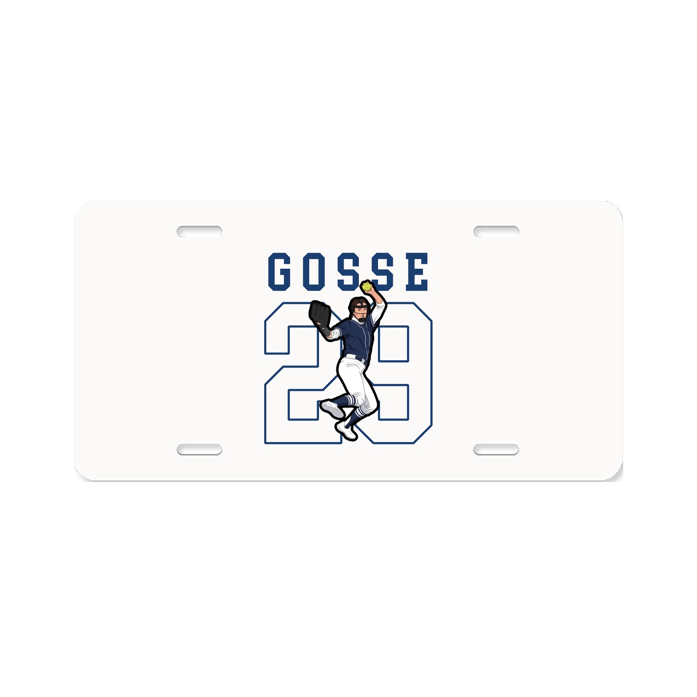 License Plate — Shirsey in Classic