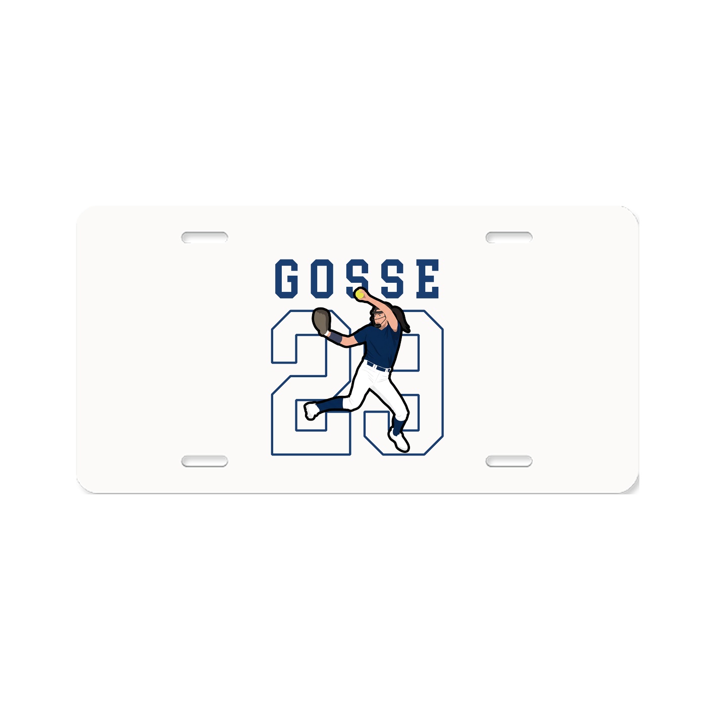 License Plate — Shirsey in Classic