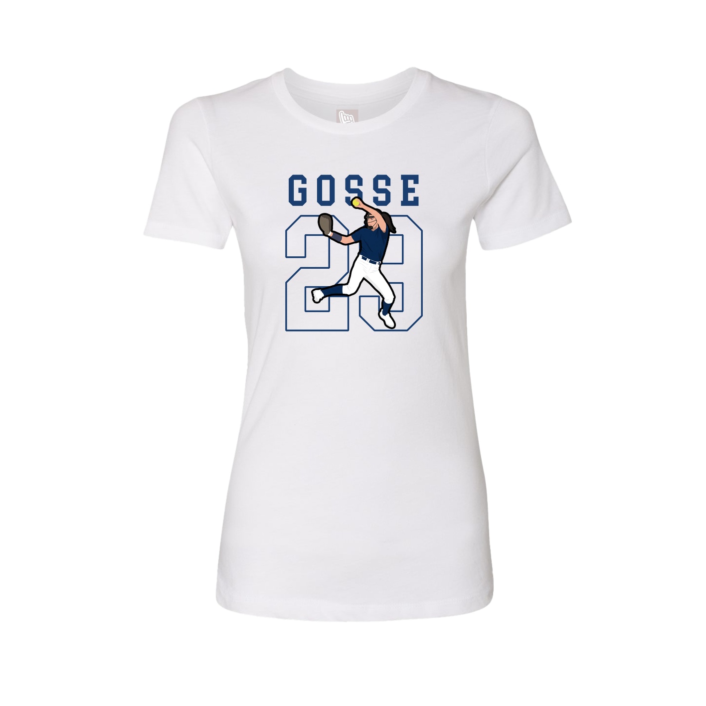 Fitted Women's Tee — Shirsey in White