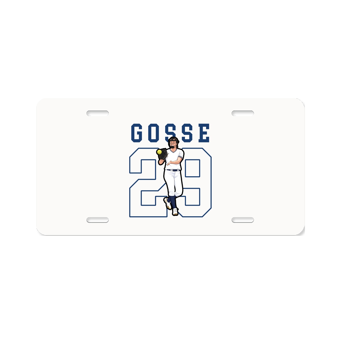 License Plate — Shirsey in Classic