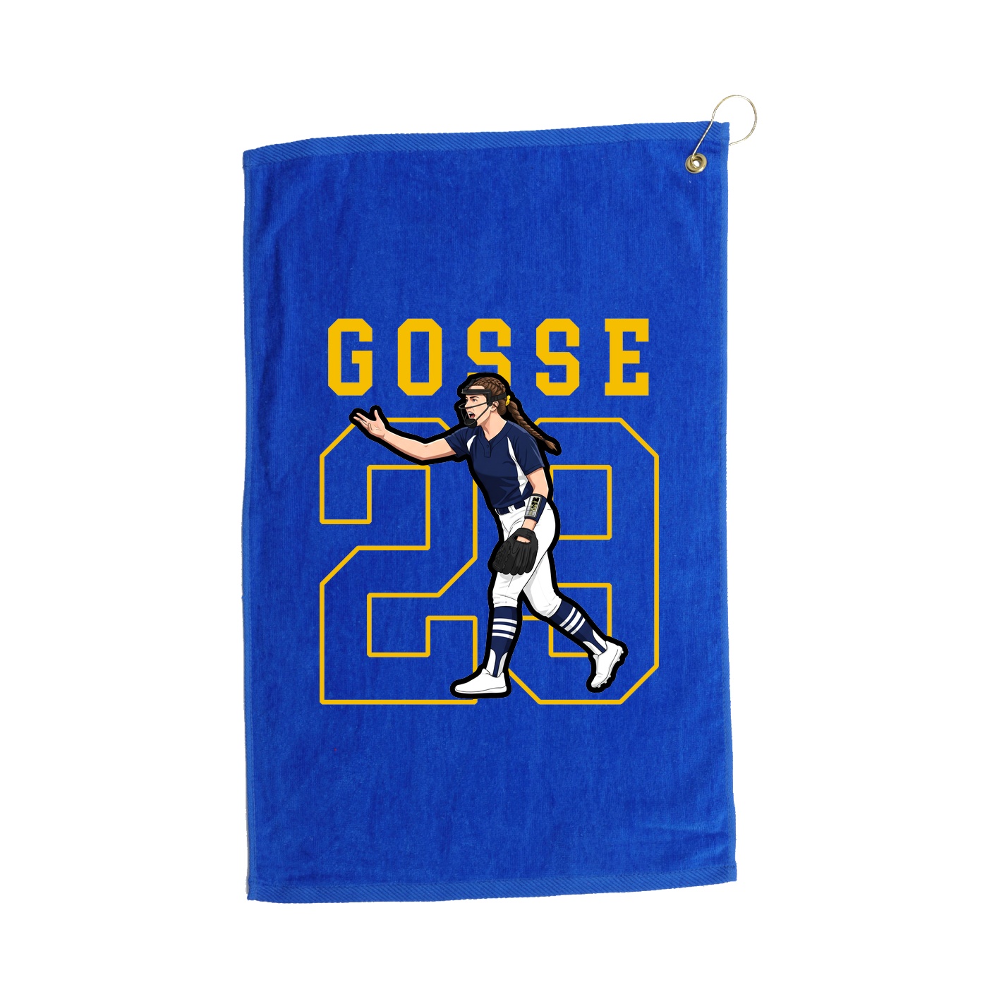 Golf Towel — Shirsey in Royal