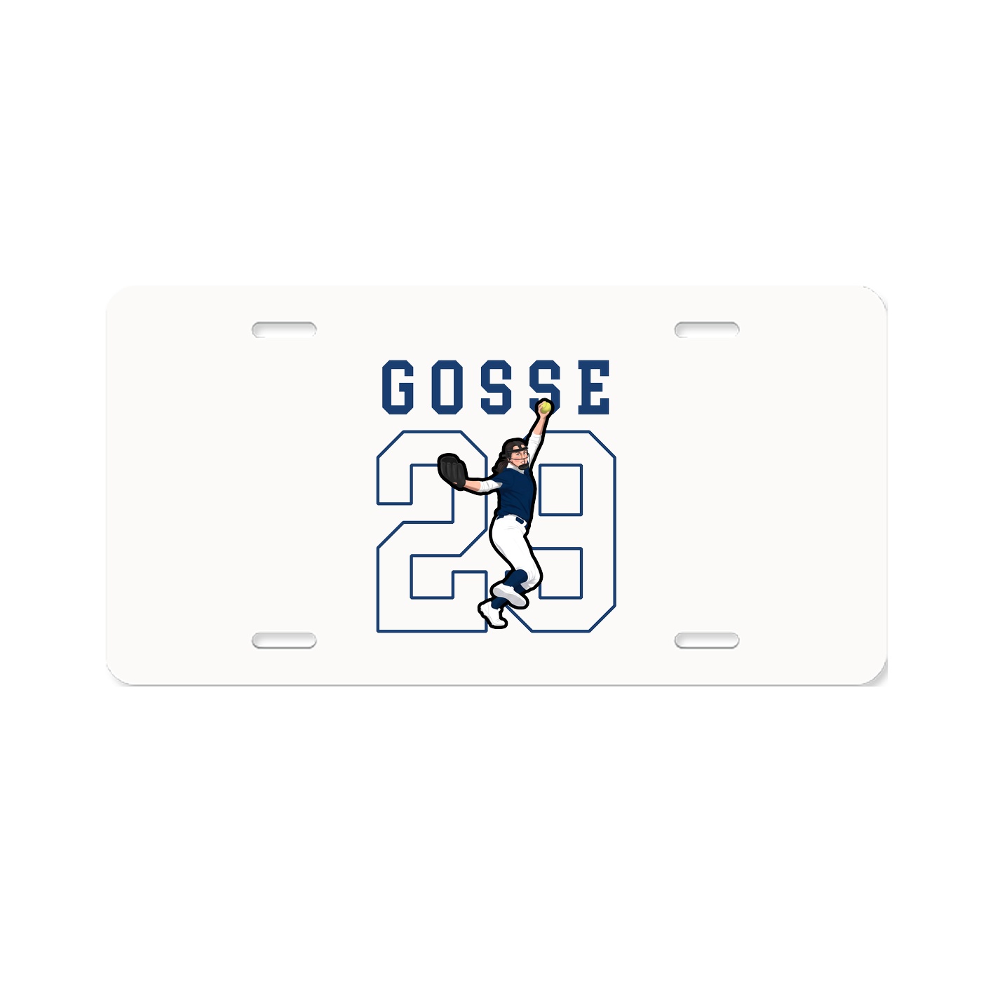 License Plate — Shirsey in Classic