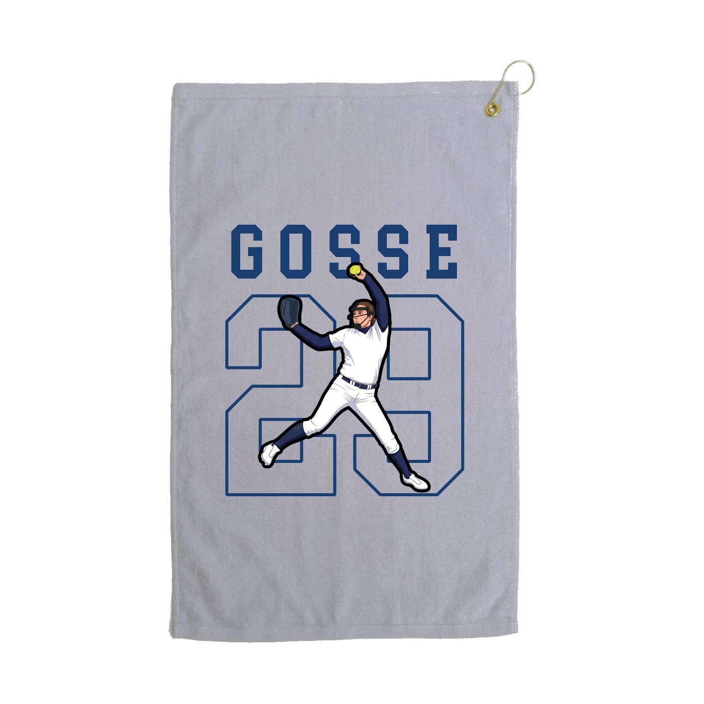 Golf Towel — Shirsey in Grey