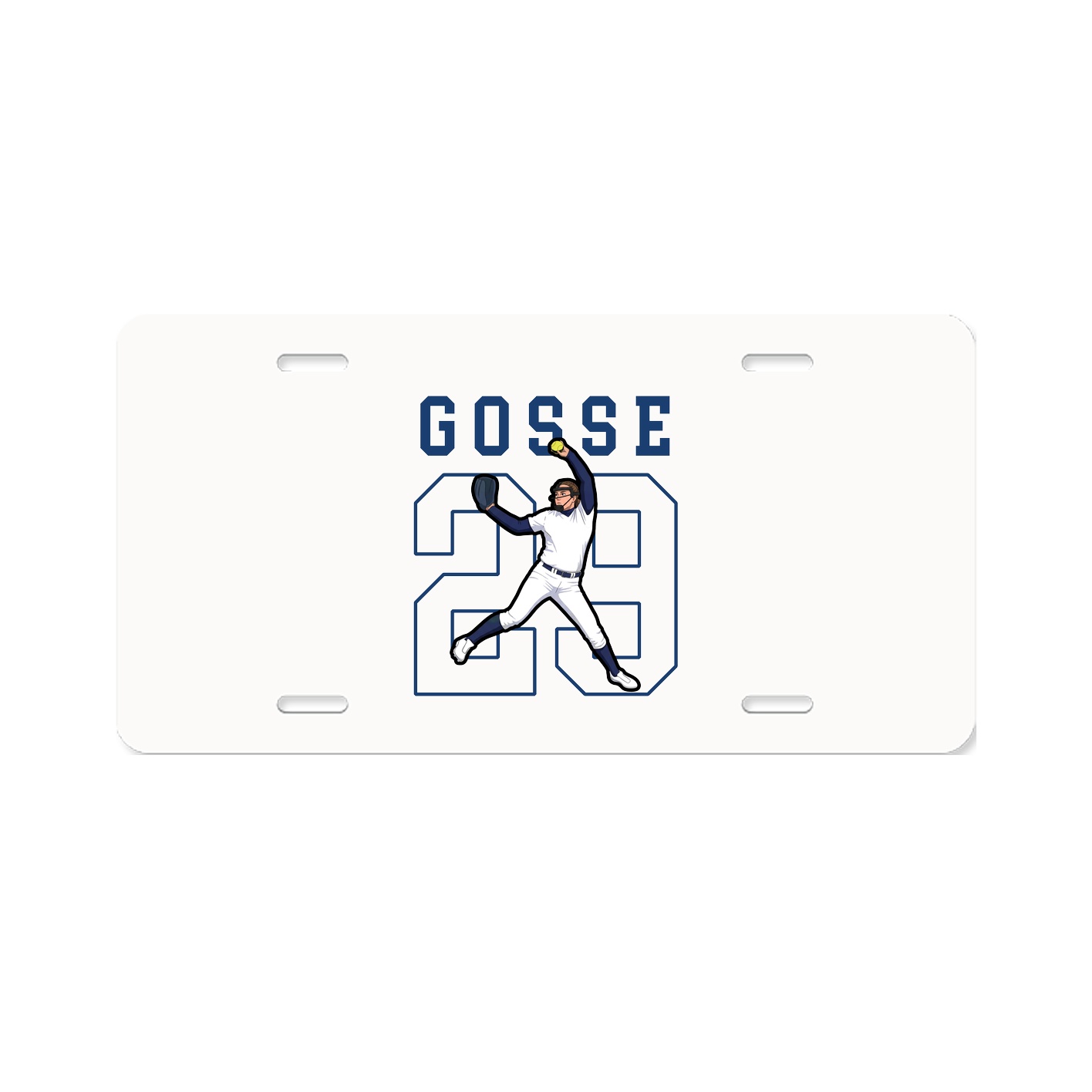 License Plate — Shirsey in Classic