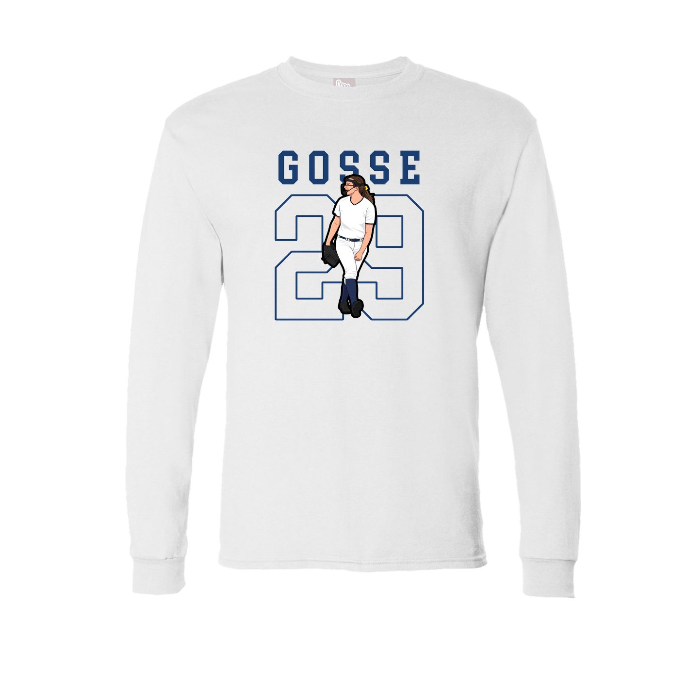 Long Sleeve Tee — Shirsey in White