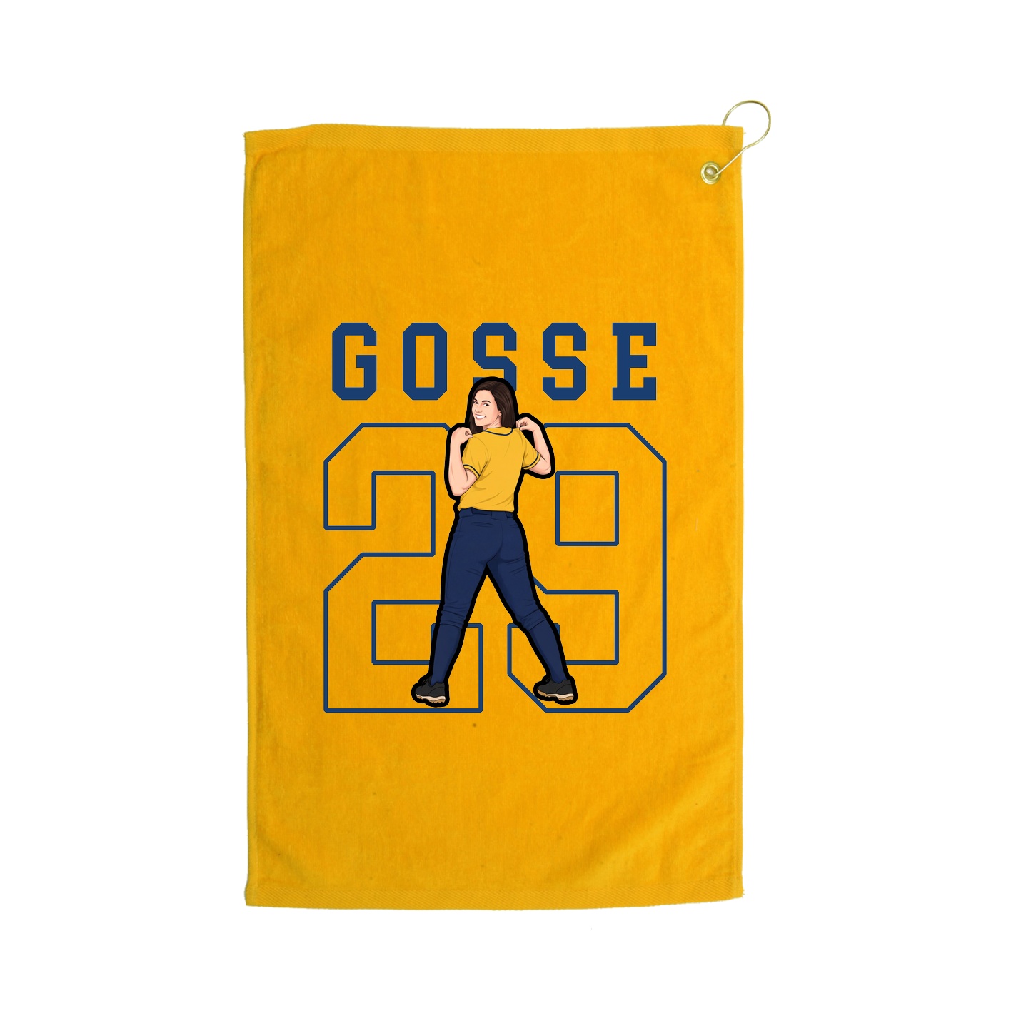 Terry Velour Golf Towel