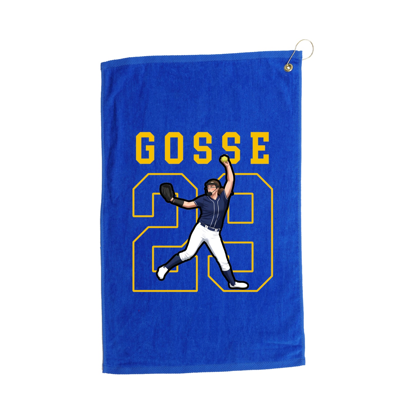 Golf Towel — Shirsey in Royal