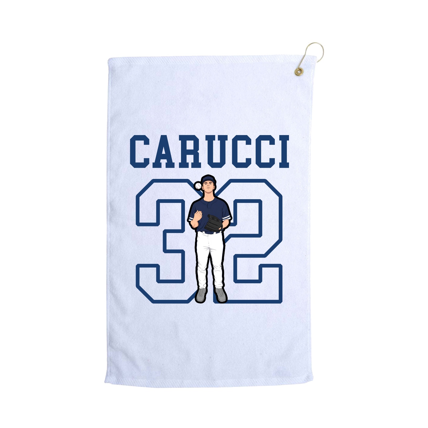 Golf Towel — Shirsey in White